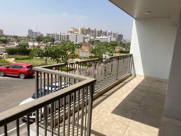 Balcony in 4 BHK Apartment at DLF Garden City Independent Floors, Sector 92 – for Rent