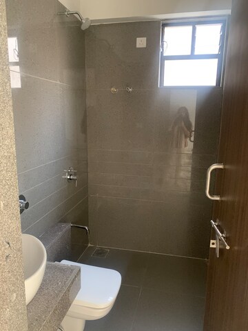 Bathroom in 3 BHK Apartment at Gala Orchid Sky, Shela – for Rent