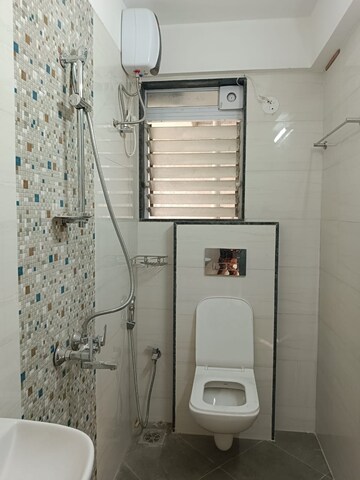 Bathroom in 2 BHK Apartment at Yash Trinity, Dadar West – for Rent