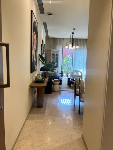 Living Room in 4 BHK Apartment at Hiranandani Lake Enclave, Ghodbunder Road – for Sale