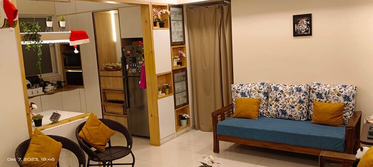 Living Room, suyog-padmavati-hills 3 Bedroom 1300 Sq.Ft. Apartment In Bavdhan Pune 7997166