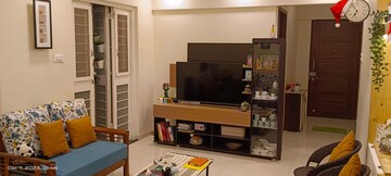 Living Room in 3 BHK Apartment at Suyog Padmavati Hills, Bavdhan – for Rent