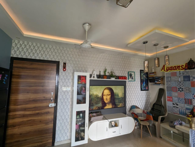 Living Room, siddhi-highland-haven-phase-2 2 Bedroom 710 Sq.Ft. Apartment In Balkum Pada Thane 7997183