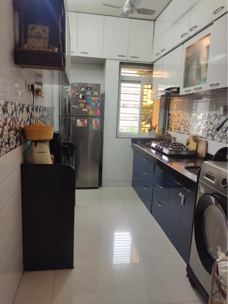 Kitchen, vijay-the-residency 2 Bedroom 735 Sq.Ft. Apartment In Kavesar Thane 7997211