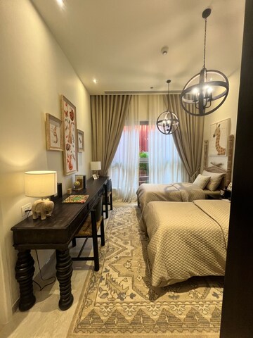 Master Bedroom in 3 BHK Apartment at Hiranandani Lake Enclave, Ghodbunder Road – for Sale