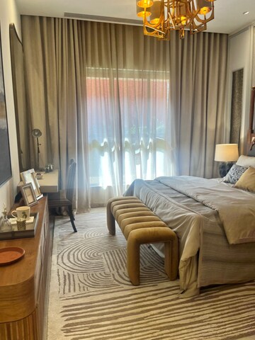 Living Room in 3 BHK Apartment at Hiranandani Lake Enclave, Ghodbunder Road – for Sale