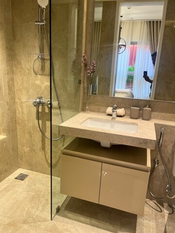 Bathroom in 5 BHK Apartment at Hiranandani Estate Rodas Enclave, Ghodbunder Road – for Sale