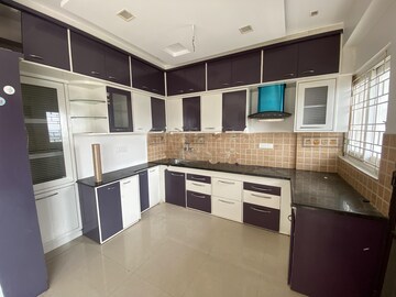 Kitchen in 3 BHK Apartment at RV Silpa Hill Top, Gachibowli – for Rent