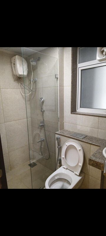Bathroom in 2 BHK Apartment at L&T Emerald Isle, Powai – for Rent