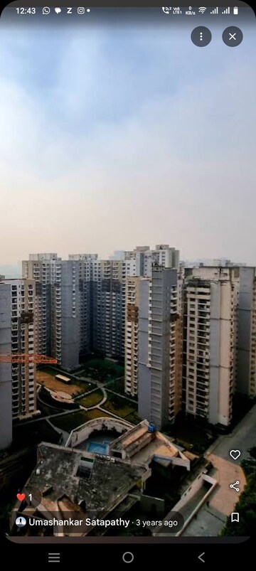 2 BHK Apartment – Exterior View View at 3C Lotus Boulevard, Sector 100 - for Rent