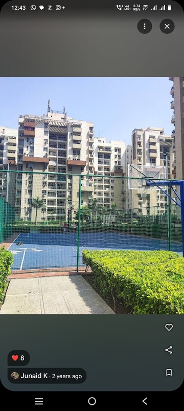 2 BHK Apartment – Exterior View View at 3C Lotus Boulevard, Sector 100 - for Rent