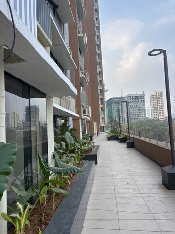 Balcony in 3 BHK Apartment at Arkade Aspire, Goregaon East – for Rent