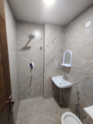 Bathroom in 2 BHK Builder Floor at Sector 19, Dwarka – for Rent
