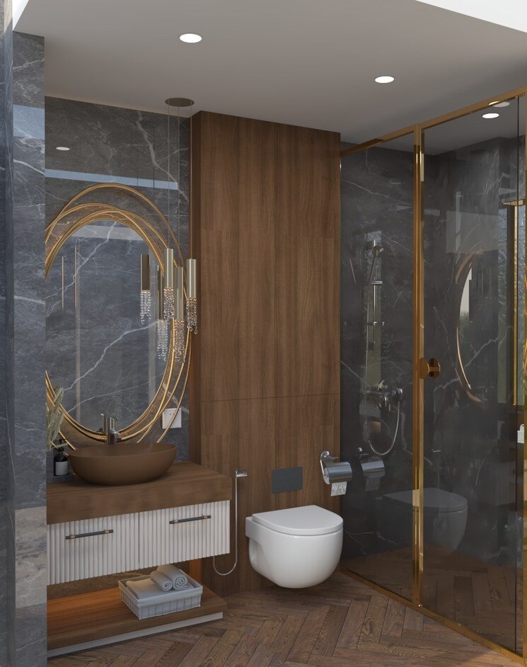 Bathroom, sahara-mall 6 Bedroom 5000 Sq.Ft. Builder Floor In Sector 28 Gurgaon 7997464