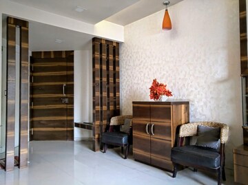 Living Room in 3 BHK Penthouse at NRI Complex Phase I, Seawoods Sector 58 – for Rent