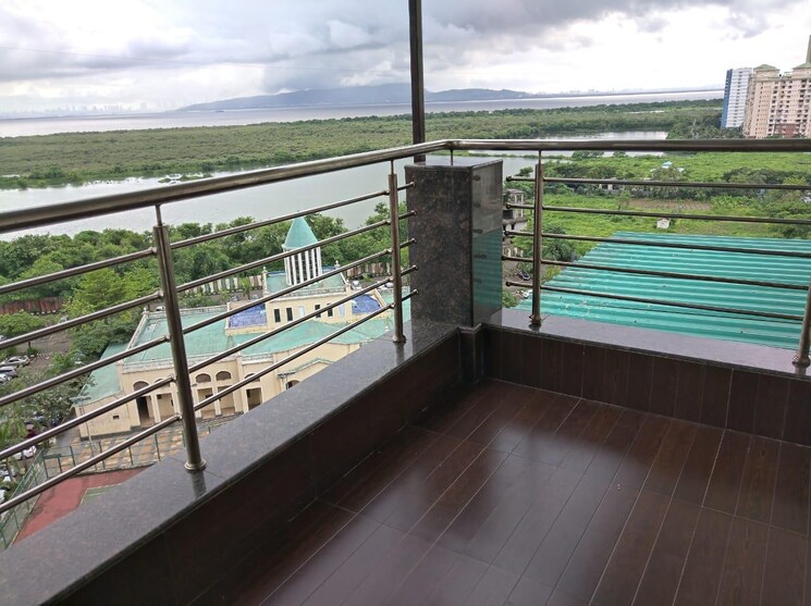 Balcony, nri-complex-phase-i 3 Bedroom 2110 Sq.Ft. Penthouse In Seawoods Sector 58 Navi Mumbai 7997436