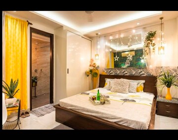 Bedroom in 2.5 BHK Builder Floor at Freedom Fighters Enclave – for Rent