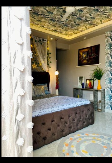 Bedroom in 2.5 BHK Builder Floor at Freedom Fighters Enclave – for Rent