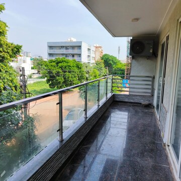 Balcony in 4 BHK Builder Floor at Sushant Lok 2, Sector 56 – for Sale