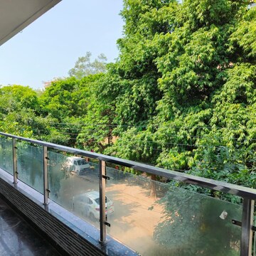 Balcony in 4 BHK Builder Floor at Sushant Lok 2, Sector 56 – for Sale
