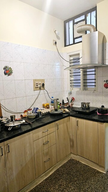 Kitchen in 2 BHK Builder Floor at Hsr Layout – for Rent