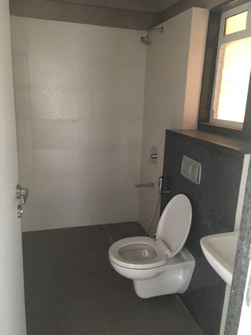 Bathroom in 2 BHK Apartment at Rustomjee Urbania Aurelia, Majiwada – for Rent