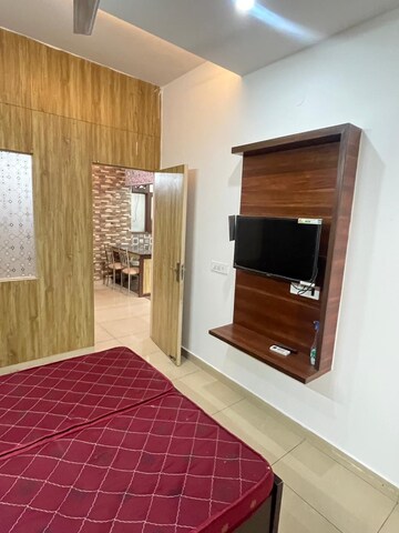 Bedroom in 2 BHK Builder Floor at Ansal Sushant Lok I, Sector 43 – for Rent