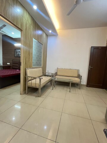 Living Room in 2 BHK Builder Floor at Ansal Sushant Lok I, Sector 43 – for Rent