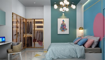 Bedroom in 3 BHK Apartment at Prateek Grand City, Siddharth Vihar – for Rent