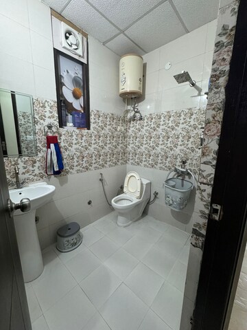 Bathroom in 3 BHK Builder Floor at Sector 7 – for Sale