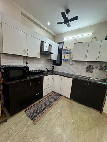 Kitchen in 3 BHK Builder Floor at Sector 7 – for Sale