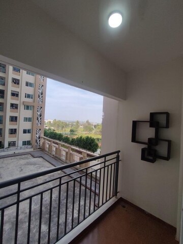 Balcony in 3 BHK Apartment at Ajmera Nucleus, Electronic City Phase ii – for Rent