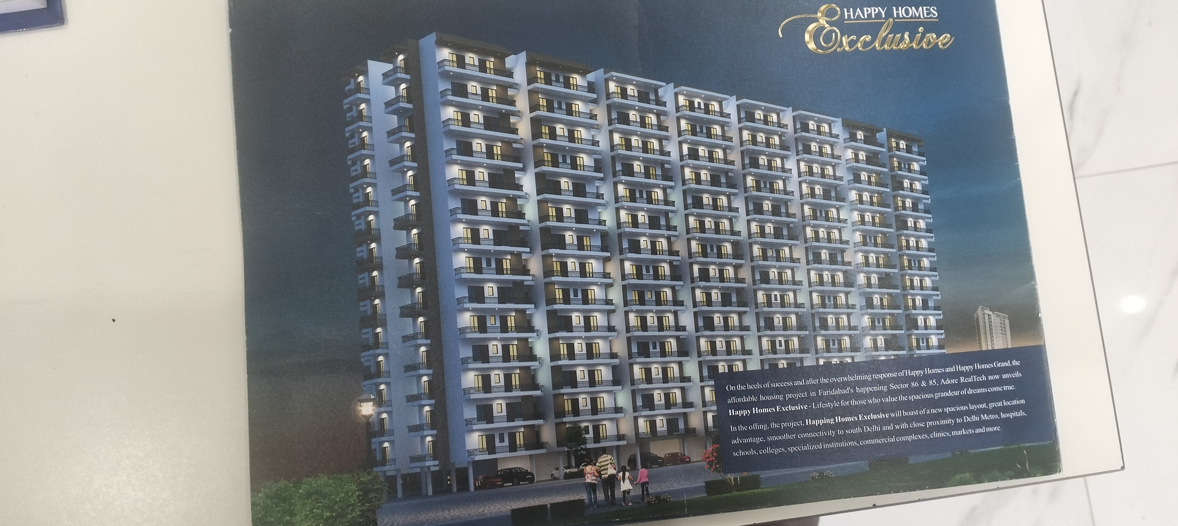 3 BHK Apartment For Sale in Adore Happy Homes Exclusive