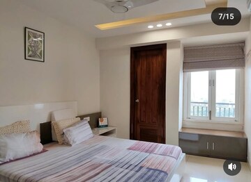 Bedroom in 3.5 BHK Apartment at Satguru Apartments, Sector 52 – for Rent