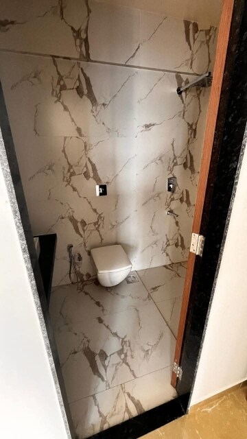Bathroom in 2 BHK Apartment at Kailash Tower Nalasopara, Nalasopara East – for Rent