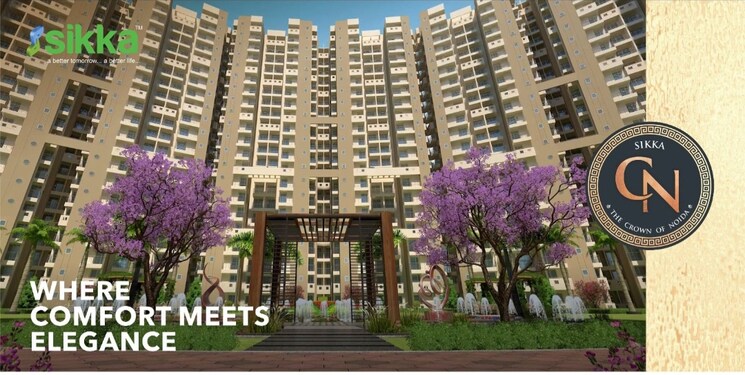 Exterior View, sikka-kaavyam-greens 4 Bedroom 2900 Sq.Ft. Apartment In Sector 143a Noida Noida 7998039