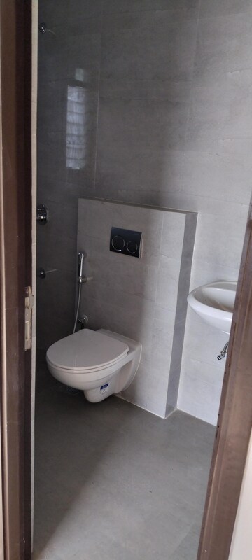 Bathroom in 1 BHK Apartment at Chandak Nishchay, Borivali East – for Rent