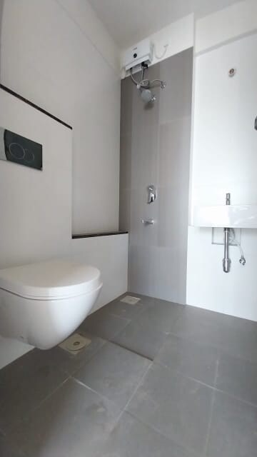 Bathroom in 2 BHK Apartment at Godrej Tranquil, Kandivali East – for Rent