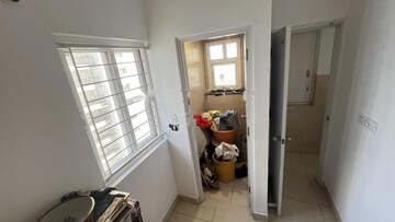 Living Room in 4 BHK Apartment at Prestige High Fields, Gachibowli – for Rent