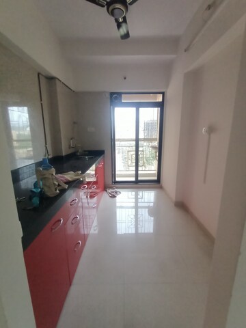 Kitchen in 1 BHK Apartment at Rajaram Sukur Enclave C Wing, Ghodbunder Road – for Rent