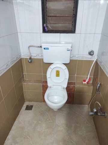 Bathroom in 2 BHK Apartment at Haware Splendor, Kharghar – for Rent