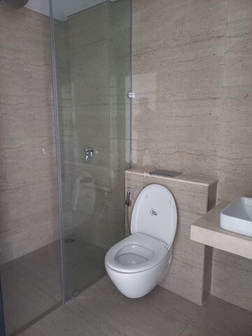 Bathroom in 3 BHK Apartment at Wadhwa TW Gardens, Kandivali East – for Rent