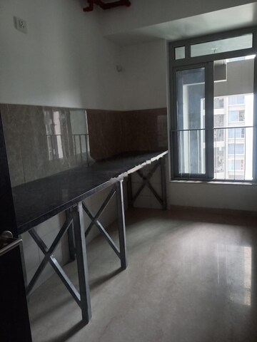 Kitchen in 3 BHK Apartment at Wadhwa TW Gardens, Kandivali East – for Rent