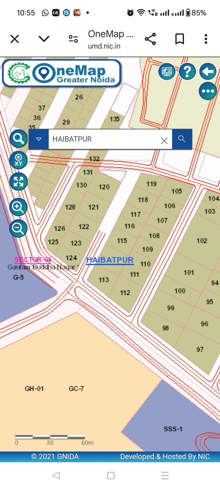 Map Location, gaur-city-7th-avenue  155 Sq.Mt. Plot In Sector 4 Greater Noida Greater Noida 7998215