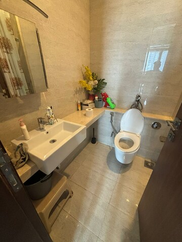 Bathroom in 3.5 BHK Apartment at Sheth Auris Serenity Tower 1, Malad West – for Sale