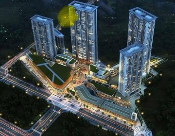 2 BHK Apartment – Exterior View View at M3M Sky City, Sector 65 - for Rent