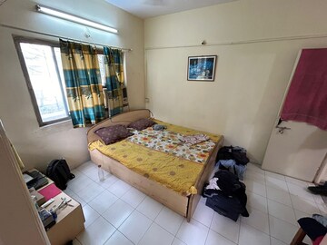 Bedroom in 2 BHK Apartment at Naiknavare Trinity Court, Koregaon Park – for Rent