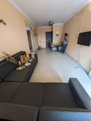 Living Room in 2 BHK Apartment at Brindavan Vatika, Kalyan West – for Rent