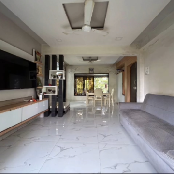 Living Room in 2 BHK Apartment at Mahalaxmi – for Sale