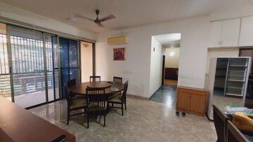 Living Room in 4 BHK Apartment at Bodakdev – for Rent